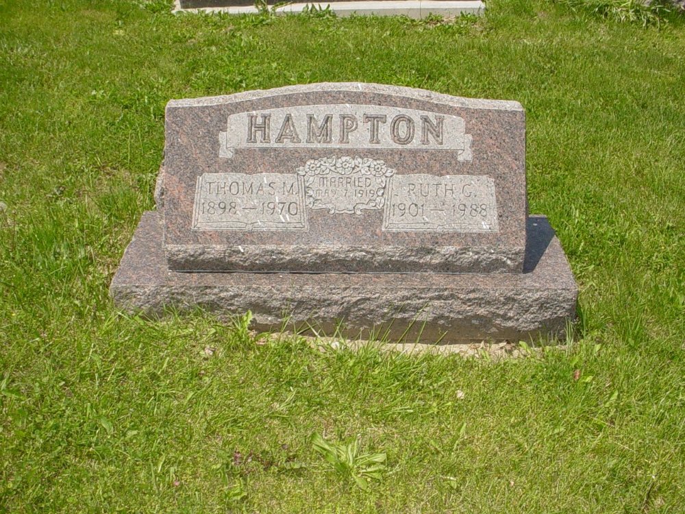  Thomas Hampton & Ruth Gathright
