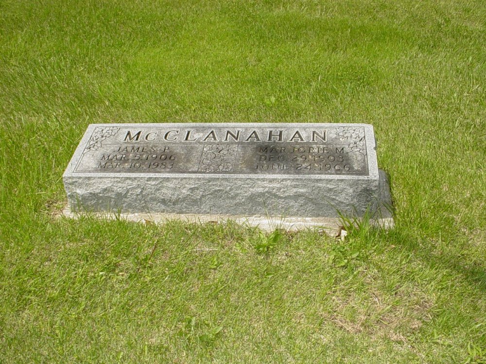  James P. McClanahan & Marjorie Martin