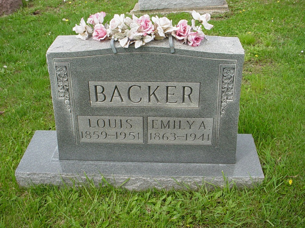  Louis H. Backer & Emily A. Hamilton