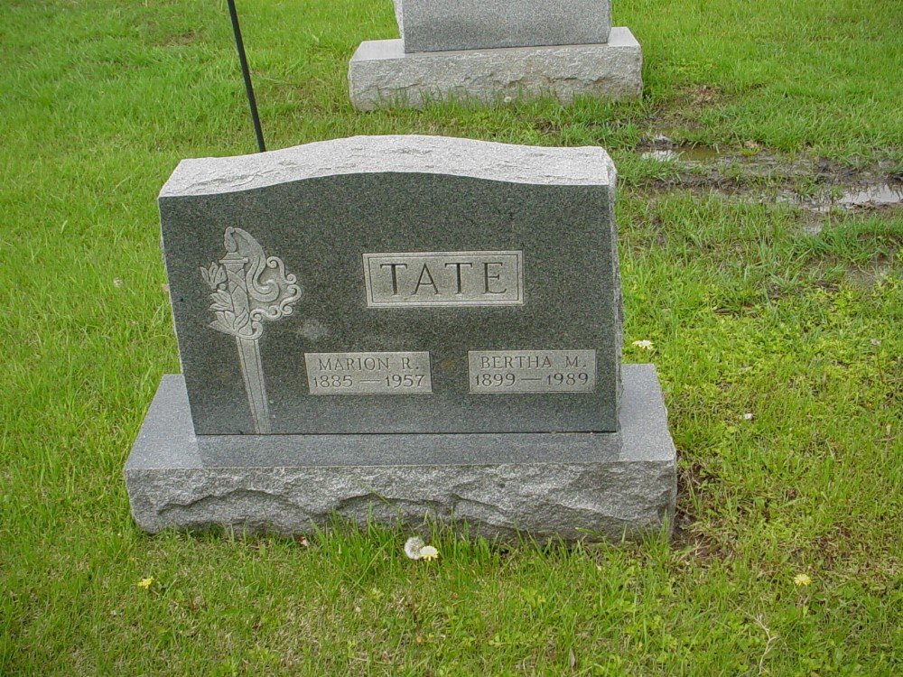  Marion R. & Bertha M. Tate