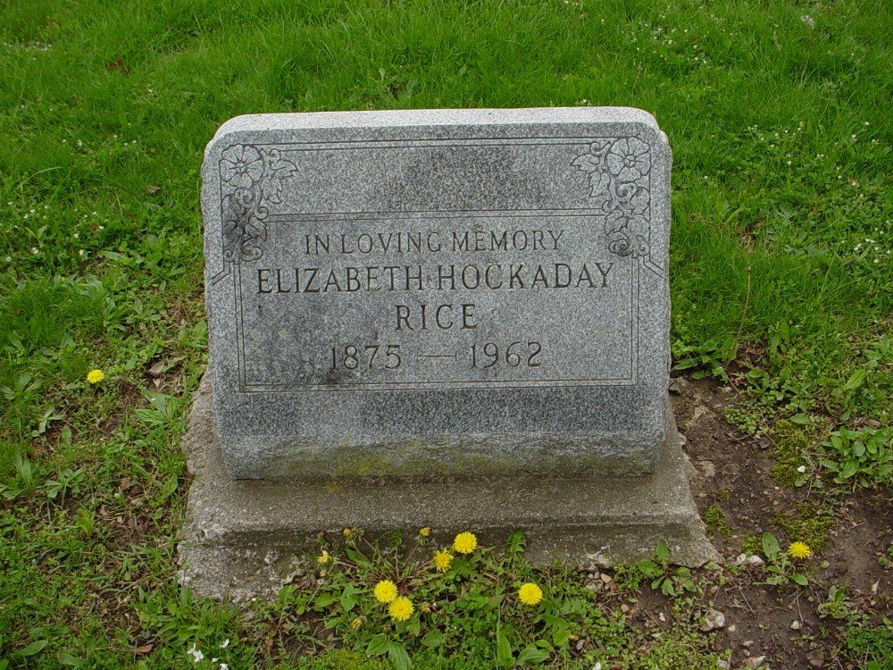  Elizabeth Hockaday Rice