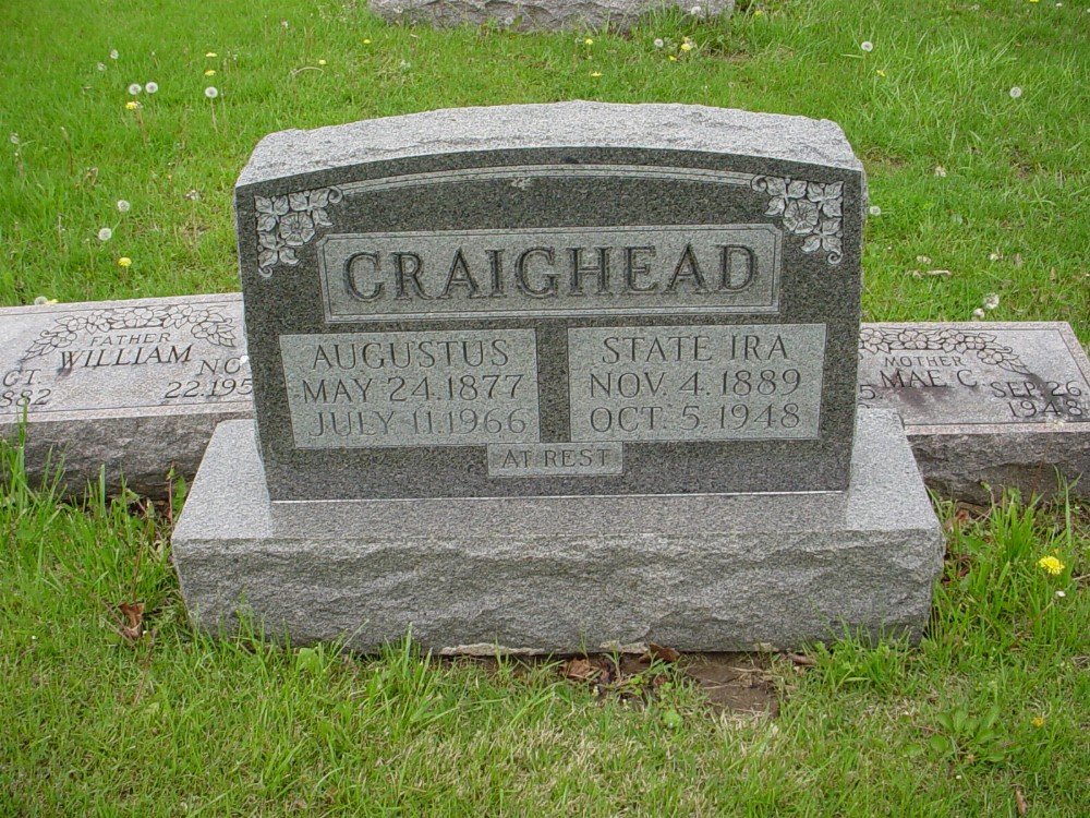  Solomon Augustus Craighead & State Ira Davis