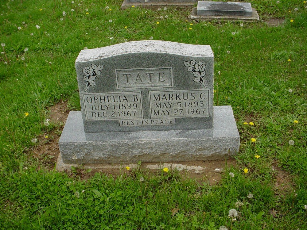  Markus C. & Ophelia B. Tate