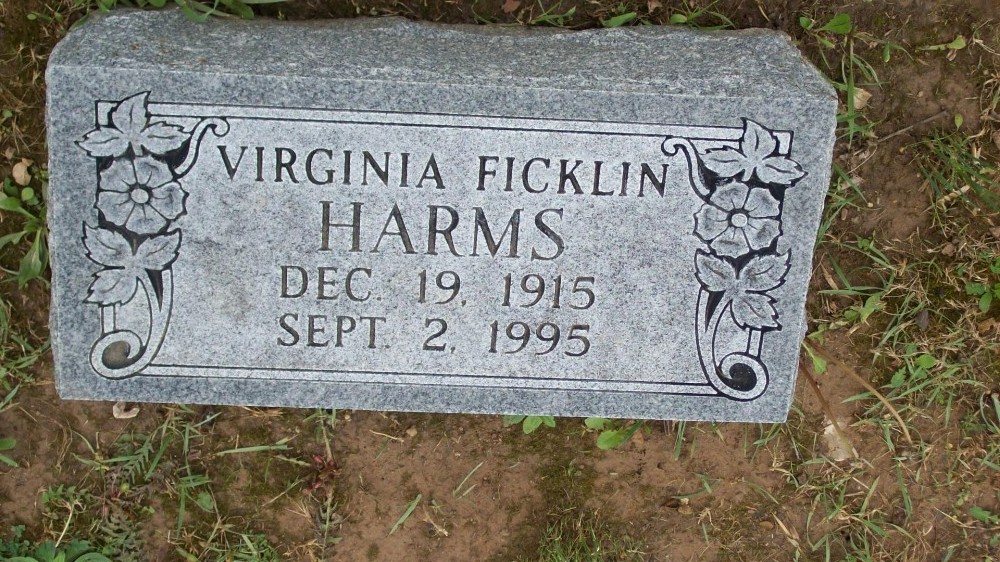  Virginia Ficklin Harms