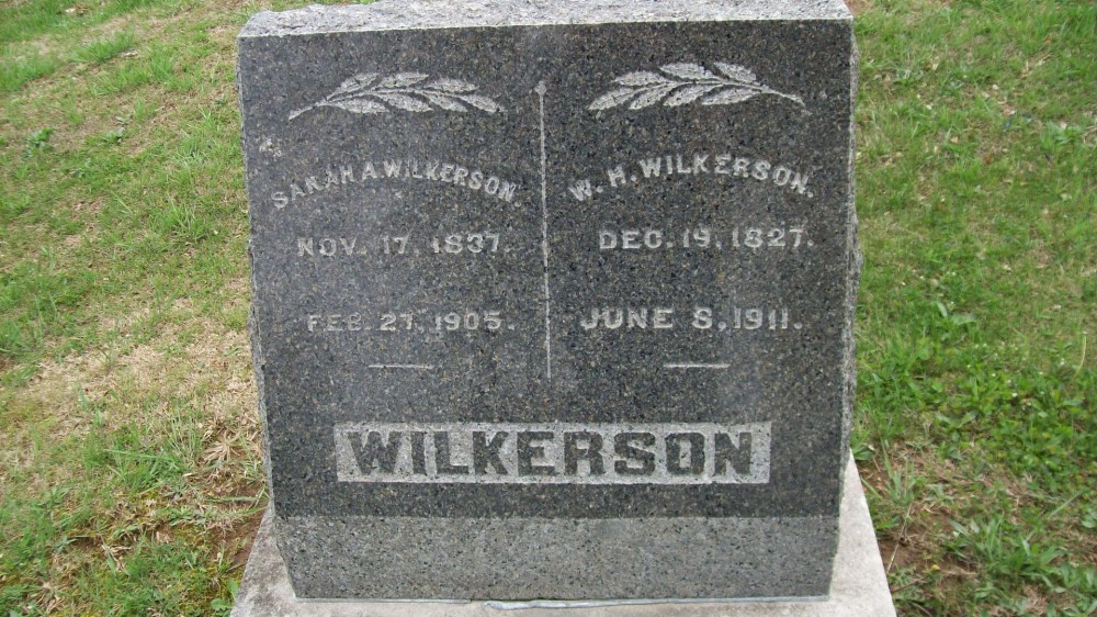  William H. Wilkerson & Sarah A. Moore