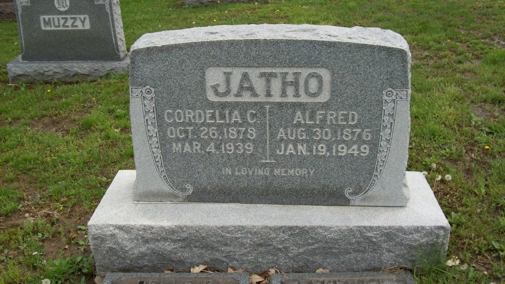  Alfred Jatho & Mary Cordellia Craghead
