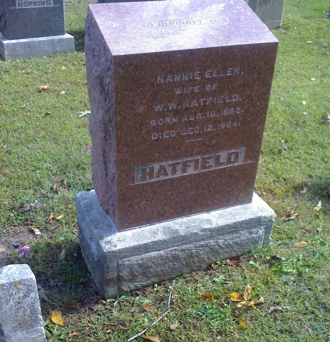  Nannie Ellen Ross Hatfield