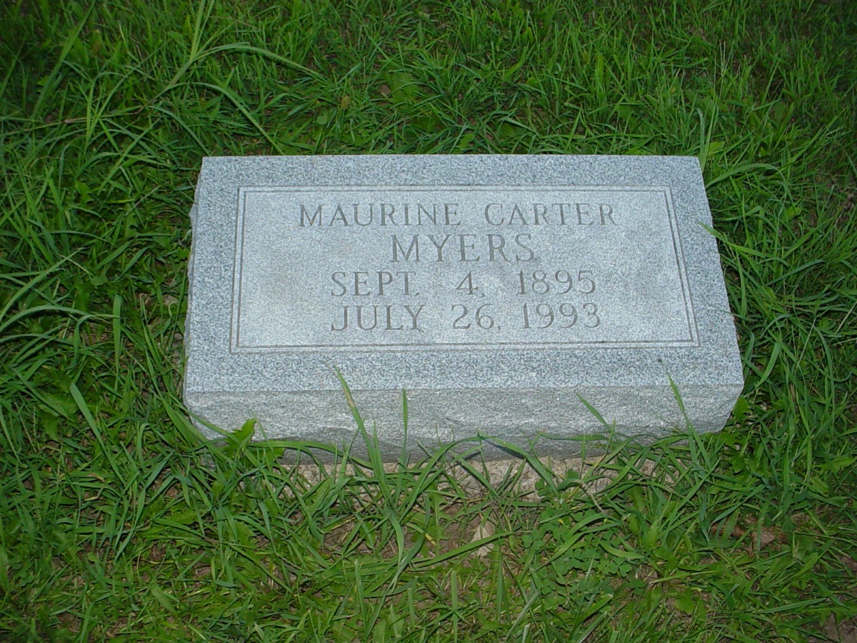  Maurine Carter Myers