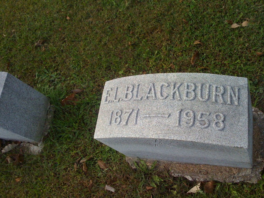  Ernest Leavell Blackburn
