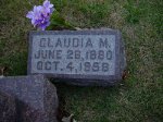 Claudia May Johnson Davis Claudia May Johnson Davis
