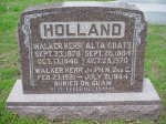  Walker K. Holland & Alta Coats