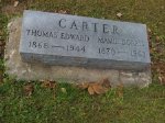 Thomas Edward Carter & Mamie Dorris Thomas Edward Carter & Mamie Dorris