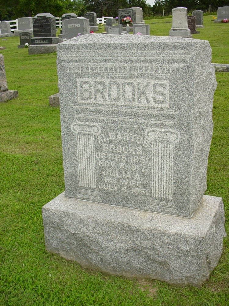  Albartus Brooks & Julia A. Holt