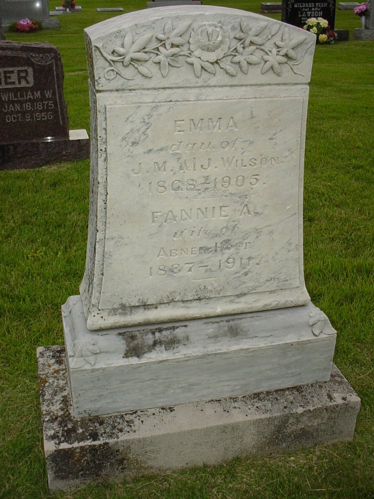 Emma Wilson & Fannie Clatterbuck Holt