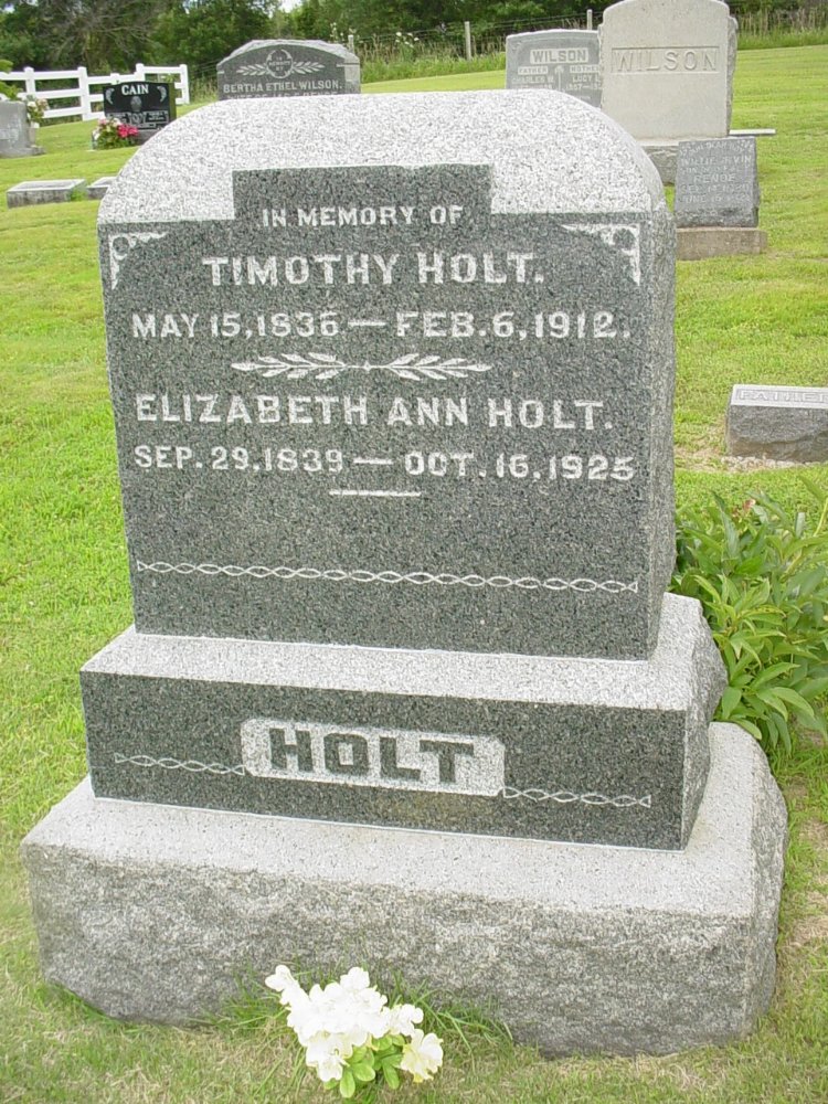  Timothy Holt & Elizabeth A. Clatterbuck