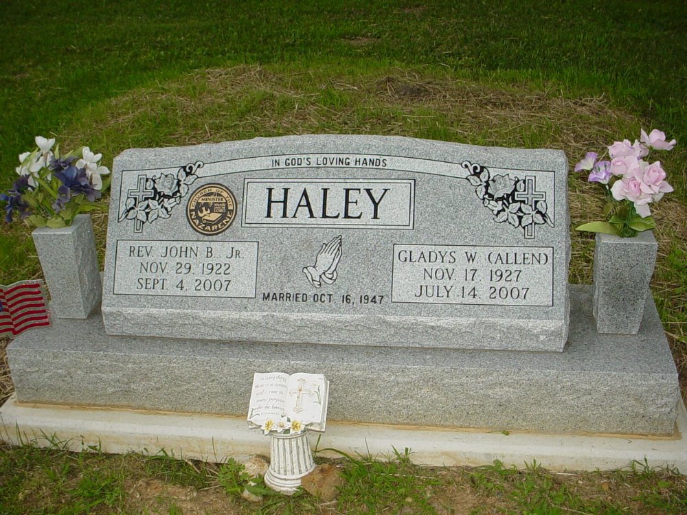  John B. Haley & Gladys W. Carnes