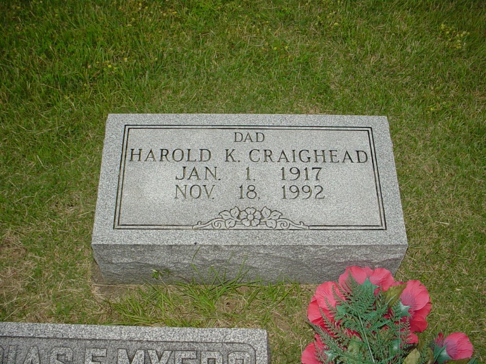  Harold K. Craighead