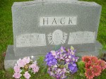 Ralph M. Hack & Mary M. Stidham Hack Ralph M. Hack & Mary M. Stidham Hack