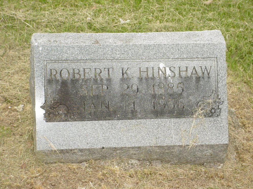  Robert K. Hinshaw