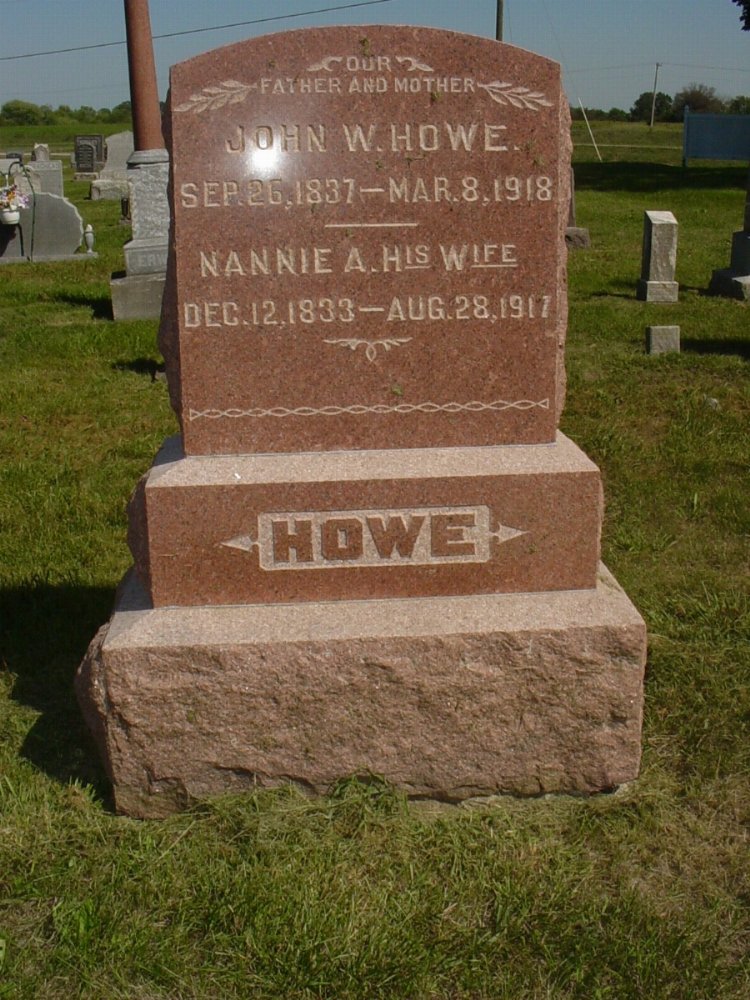  John W. Howe and Nannie Turner