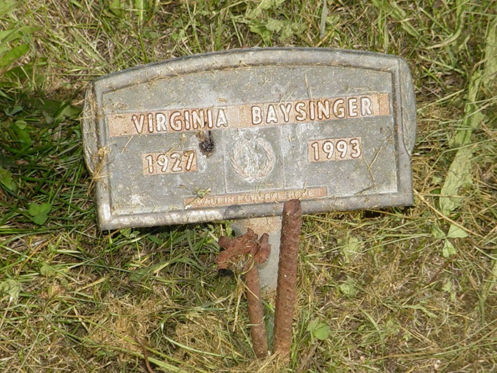  Virginia Baysinger