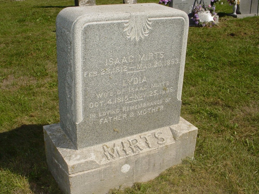  Isaac Mirts and Lydia Sayder