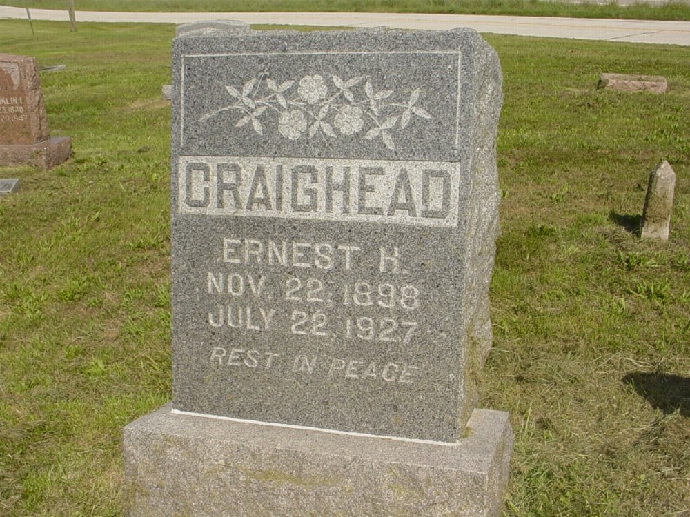  Ernest H. Craghead