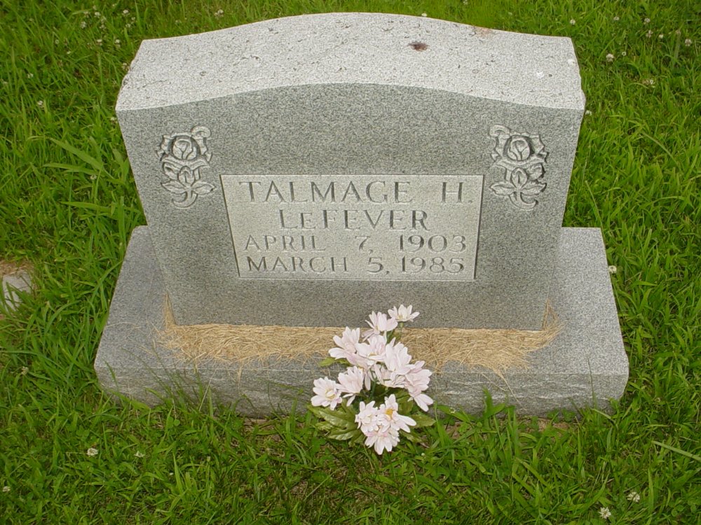  Talmage H. LeFever