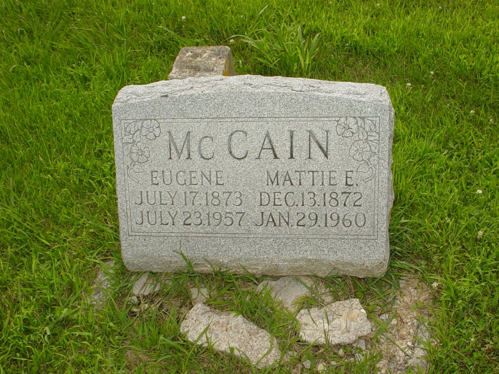  Eugene McCain and Martha Goodrich