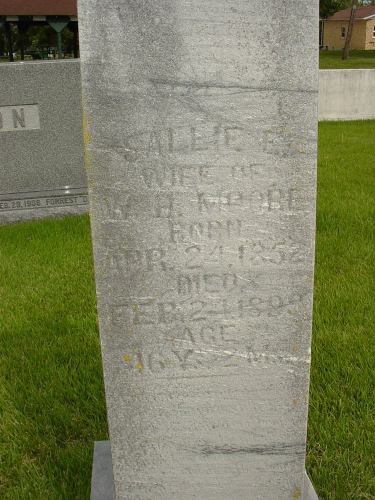  Sallie E. Moore