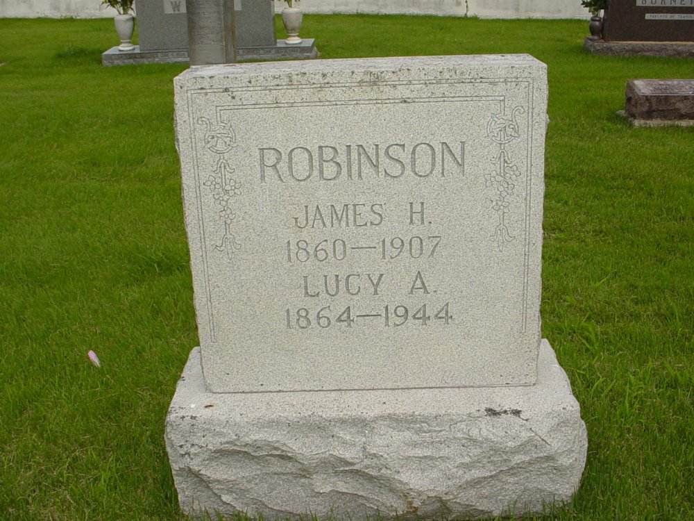  James H. Robinson & Lucy A. Lynes