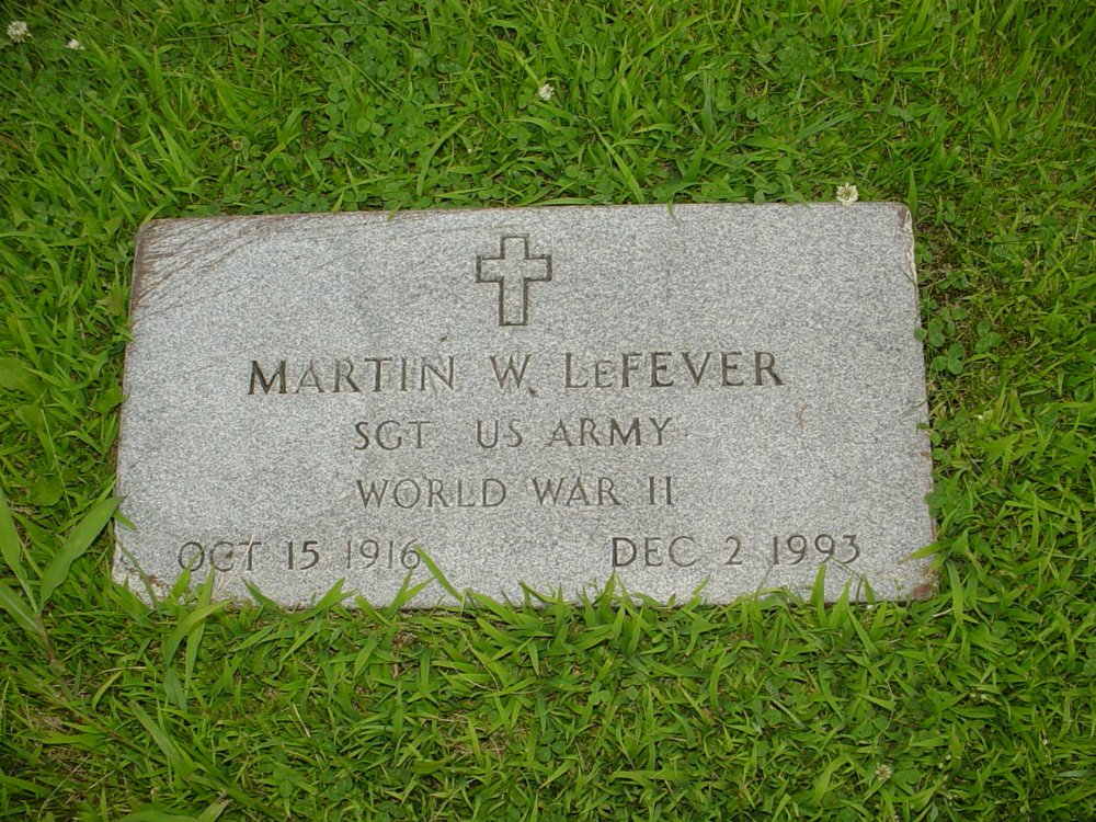  Martin W. LeFever