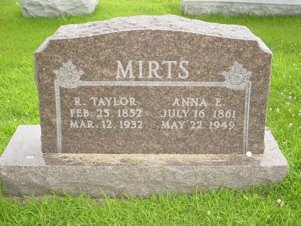  Reuben T. Mirts & Anna E. Gingrich