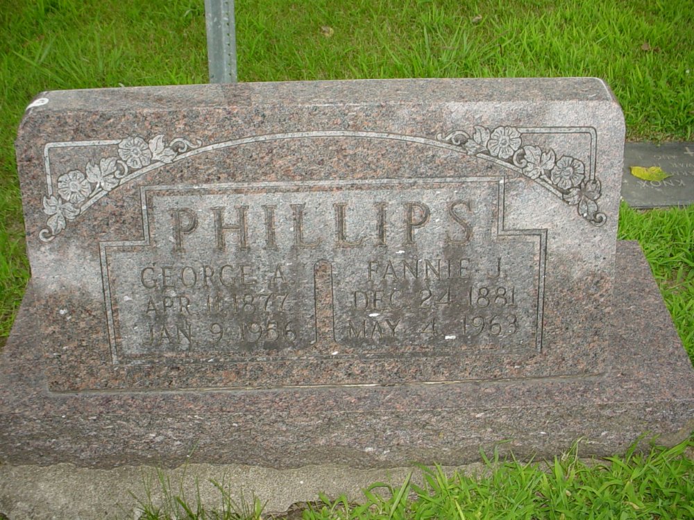  George A. & Fannie Phillips