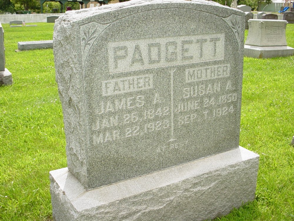  James A. Padgett & Susan A. Corley