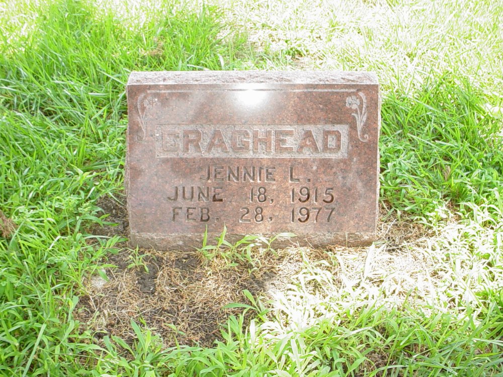  Jennie Lou Hooper Craghead