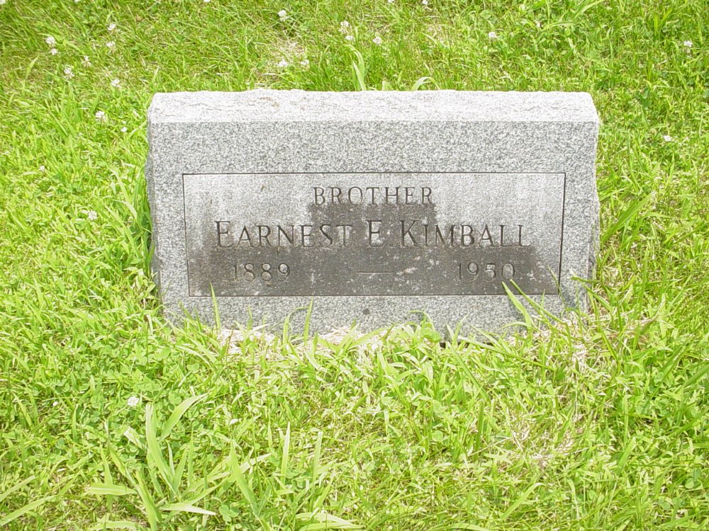  Earnest Earl Kimball
