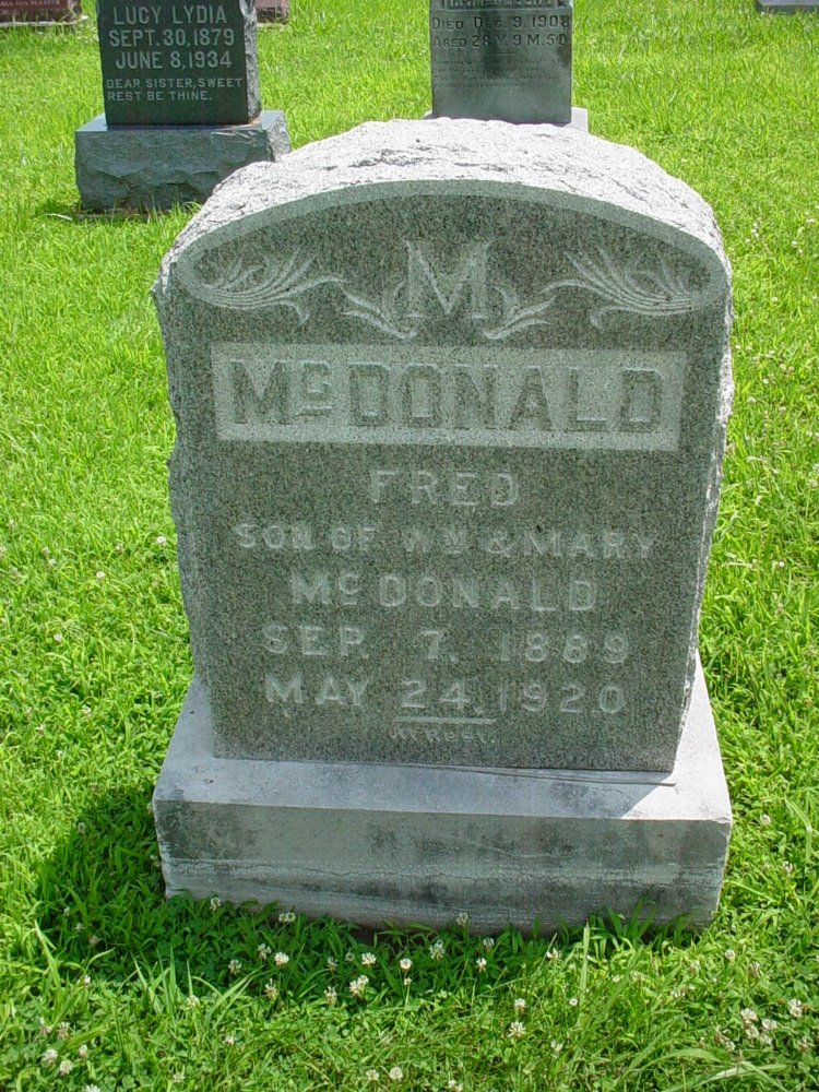  Fred McDonald