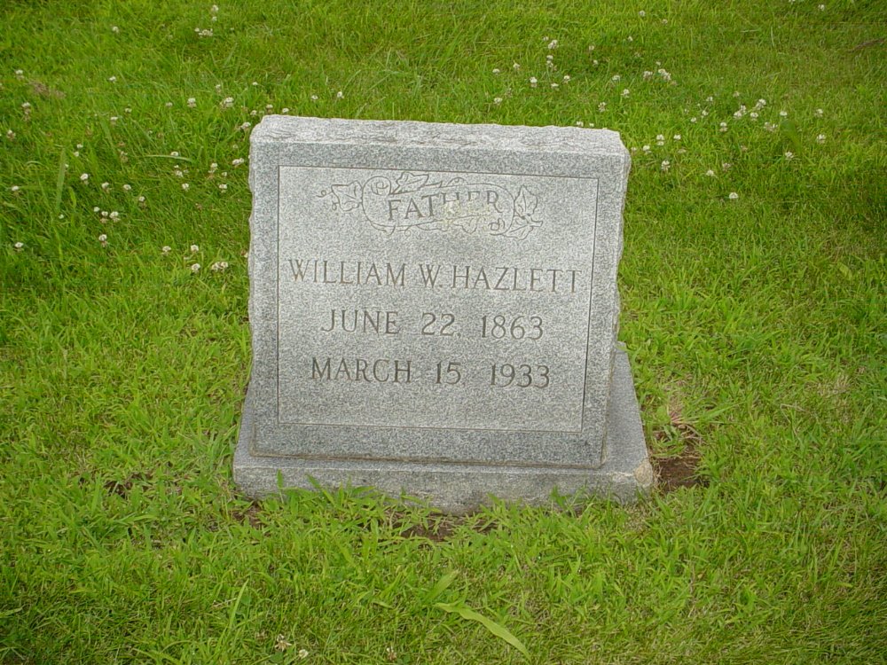  William W. Hazlett