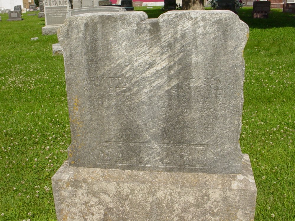  Madison Sanford and Arminta Sanford