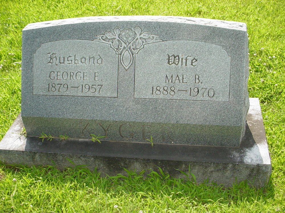  George E. & Mae B. Kyger