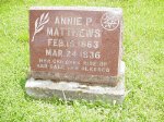  Annie P. Matthews