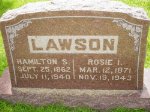  Hamilton S. Lawson & Rosa I. Boyd
