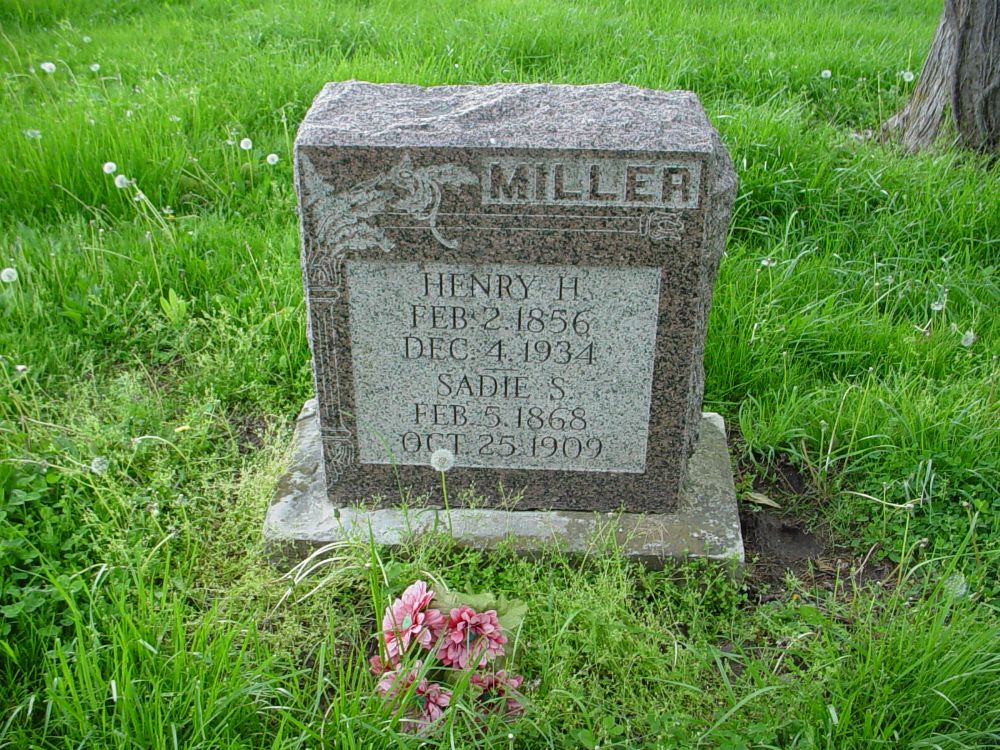  Henry H. Miller & Sarah C. Snyder