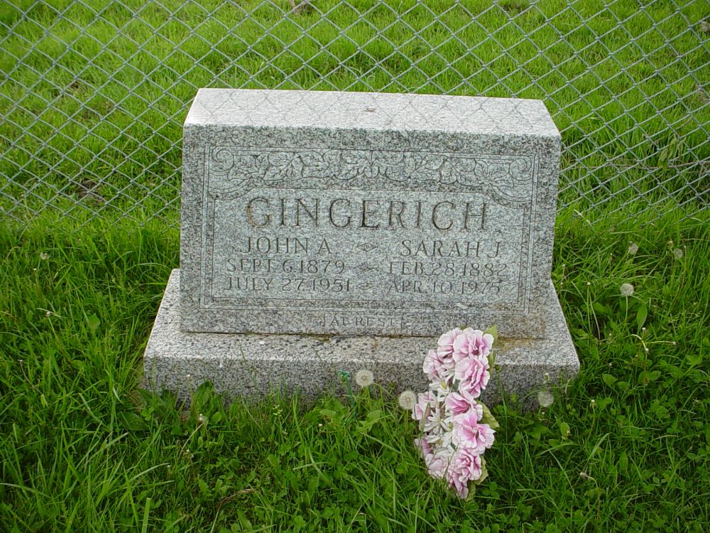  John A. Gingrich & Sarah Acison