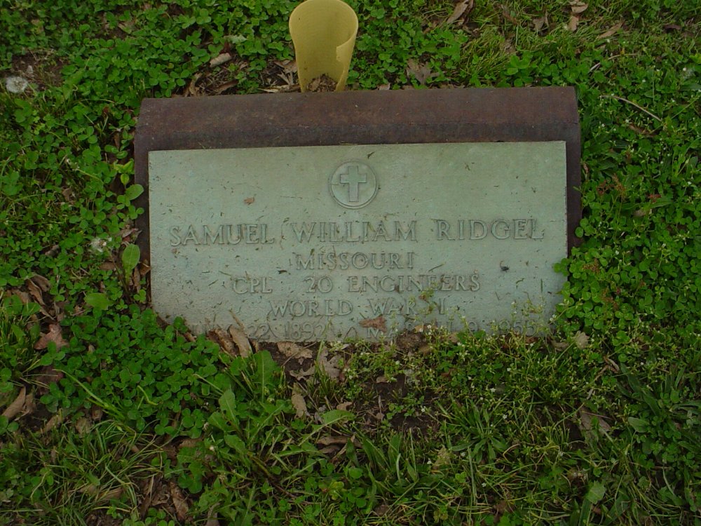  Samuel William Ridgel