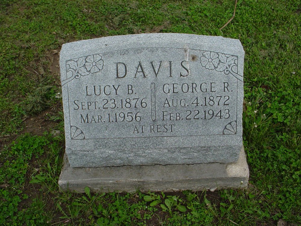  George R. Davis & Lucy B. Wilson