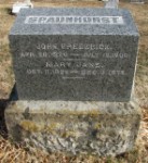  John Frederick William Spaunhorst & Mary Jane Crosthwait