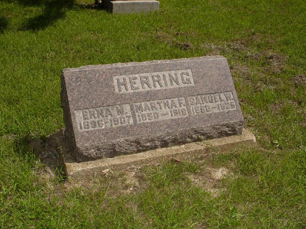  Samuel W. Herring & Martha Hill & Erna Herring