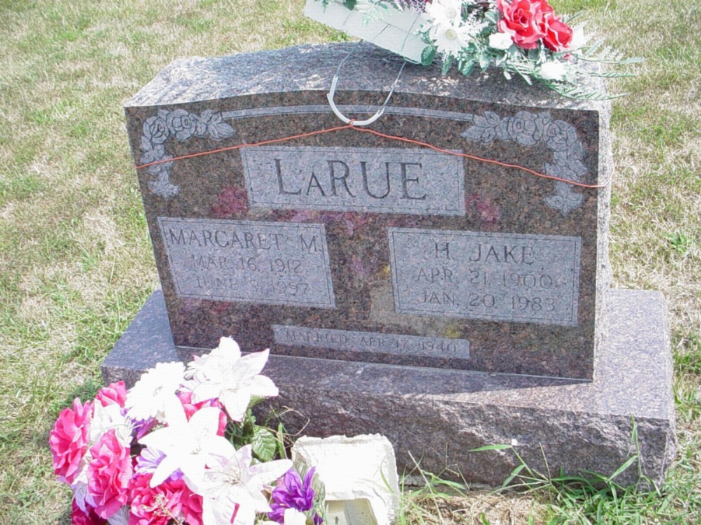  Harold Jake and Margaret M. LaRue